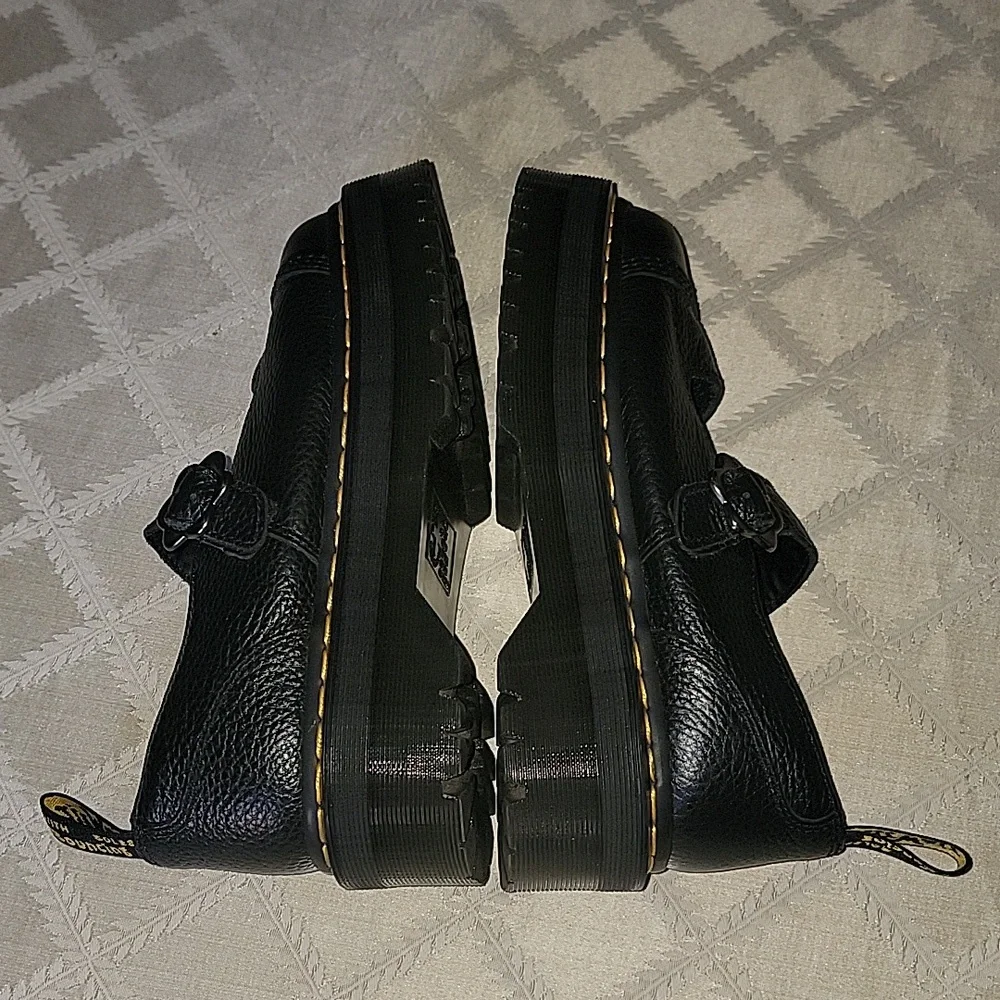 DR. Martens Addina Flower Buckle Maryjane Platforms - Picture 6 of 12